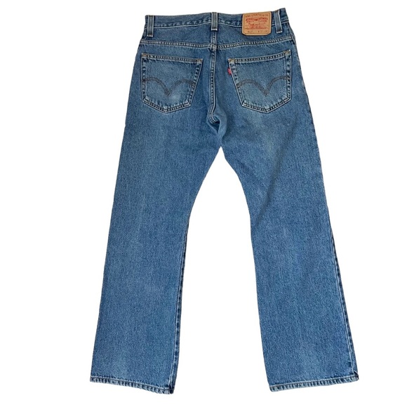 2010 Levi’s 517 Bootcut Jeans for Men Medium Blue Wash Colombia / 32 X 30